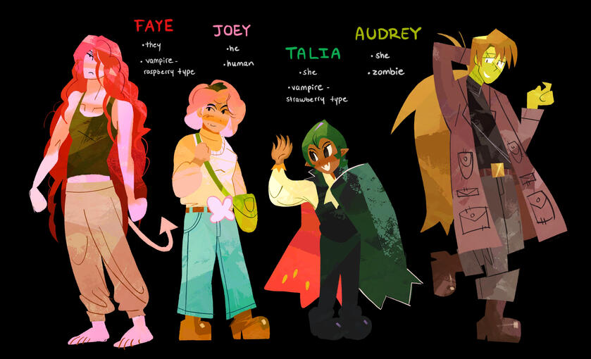 Fruit Vamps Lineup